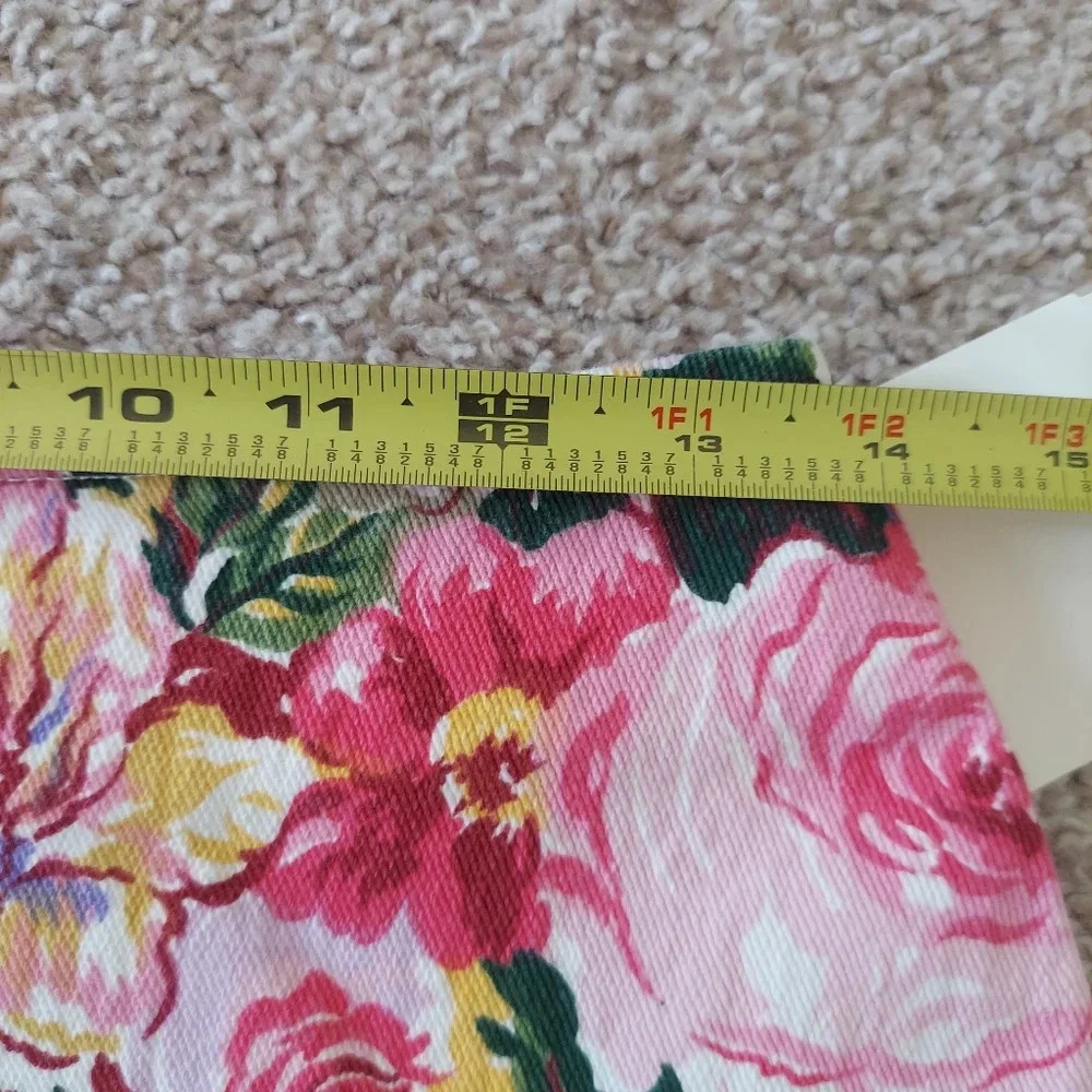 Avon Fashions Vintage Floral Mini Skirt‎ USA Made NWT